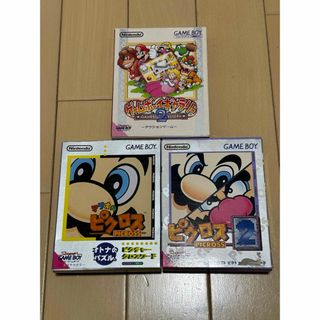 ゲームボーイ　ゲームボーイギャラリー2、マリオのピクロス、ピクロス2の3点セット