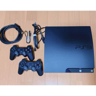 プレイステーション3(PlayStation3)の【PlayStation３】本体&コントローラー２つセット(家庭用ゲーム機本体)