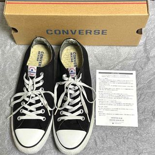 コンバース(CONVERSE)の【送料無料】CONVERSE ローカットスニーカー ブラック 27.5 cm(スニーカー)