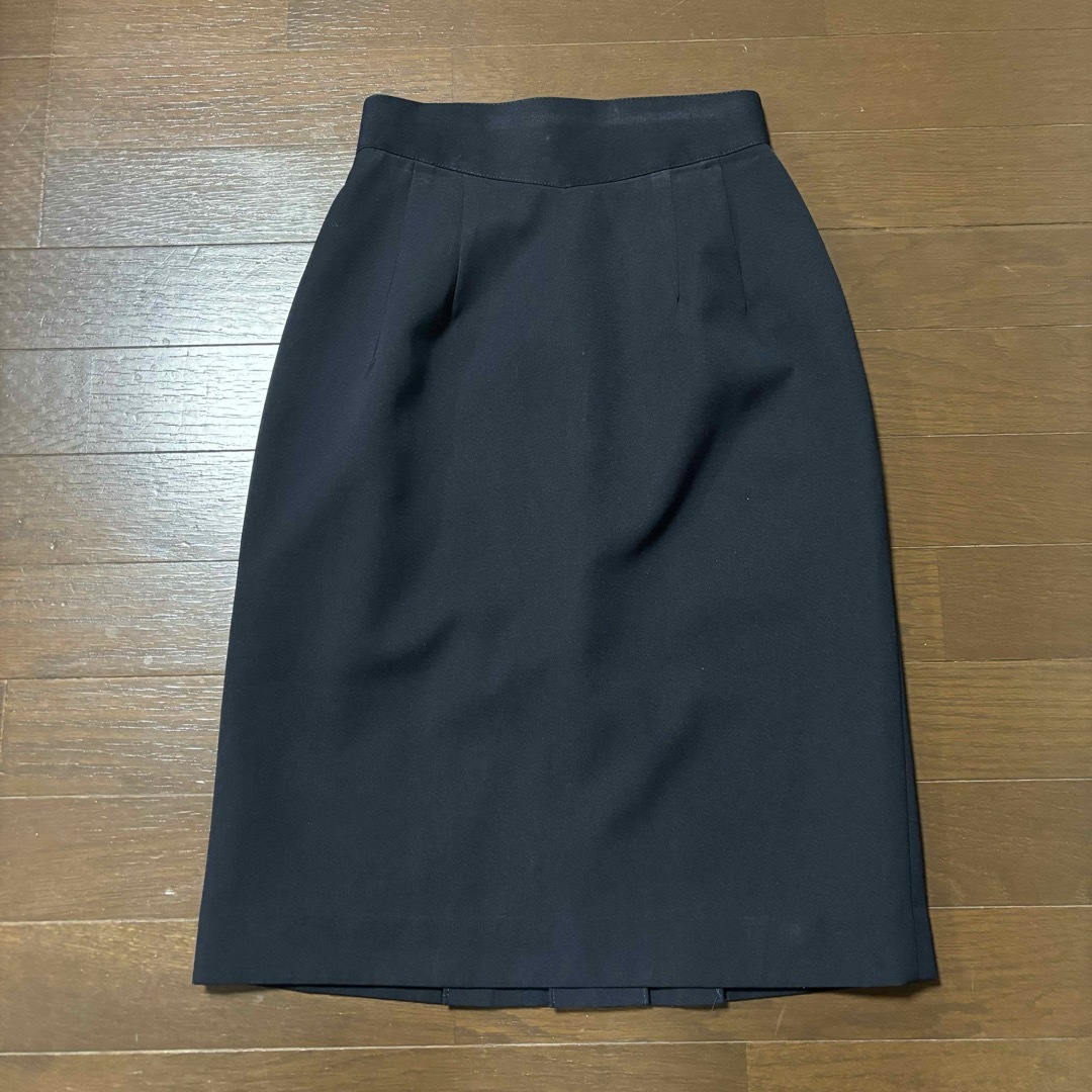 CABIN キャビン❗️ タイトスカート　ひざ丈　オフィス　制服　ネイビー　S レディースのスカート(ひざ丈スカート)の商品写真