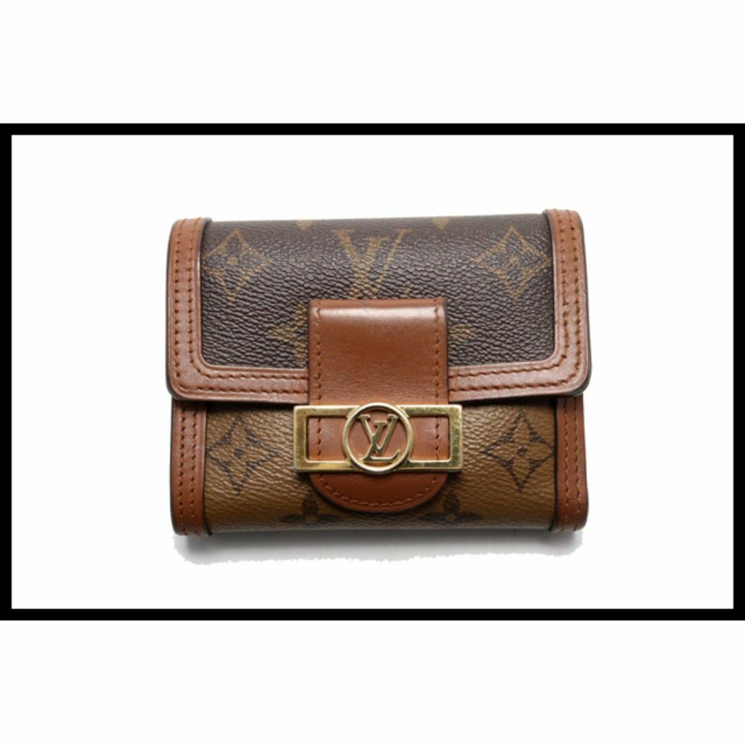 LOUIS VUITTON(ルイヴィトン)のヴィトン ポルトフォイユドーフィーヌコンパクト折り財布■03rt14648550 レディースのファッション小物(財布)の商品写真