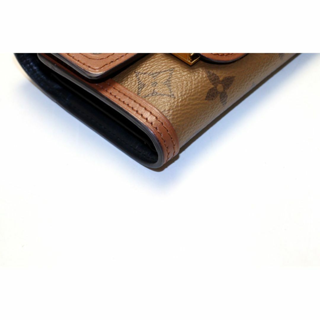 LOUIS VUITTON(ルイヴィトン)のヴィトン ポルトフォイユドーフィーヌコンパクト折り財布■03rt14648550 レディースのファッション小物(財布)の商品写真