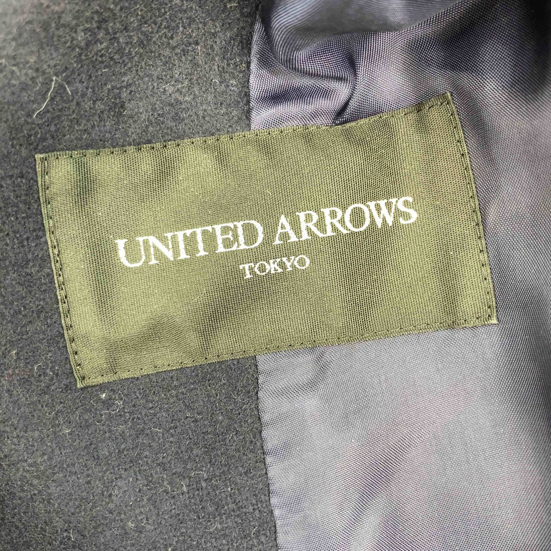 UNITED ARROWS(ユナイテッドアローズ)のUNITED ARROWS ユナイテッドアローズ レディース ピーコート ネイビー レディースのジャケット/アウター(ピーコート)の商品写真