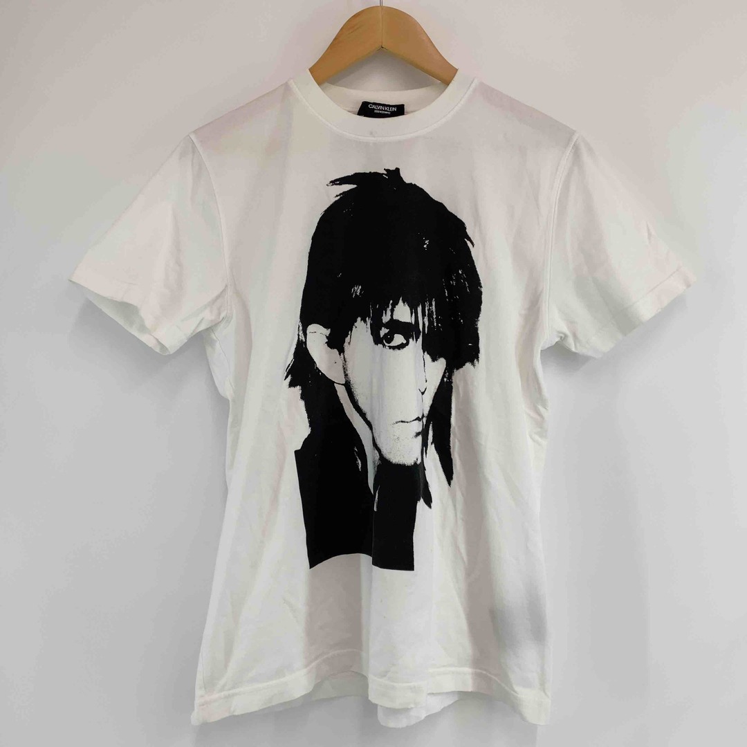 Calvin Klein(カルバンクライン)のCalvin Klein カルバンクライン メンズ Tシャツ半袖 プリント オフ イタリア製 メンズのトップス(Tシャツ/カットソー(半袖/袖なし))の商品写真