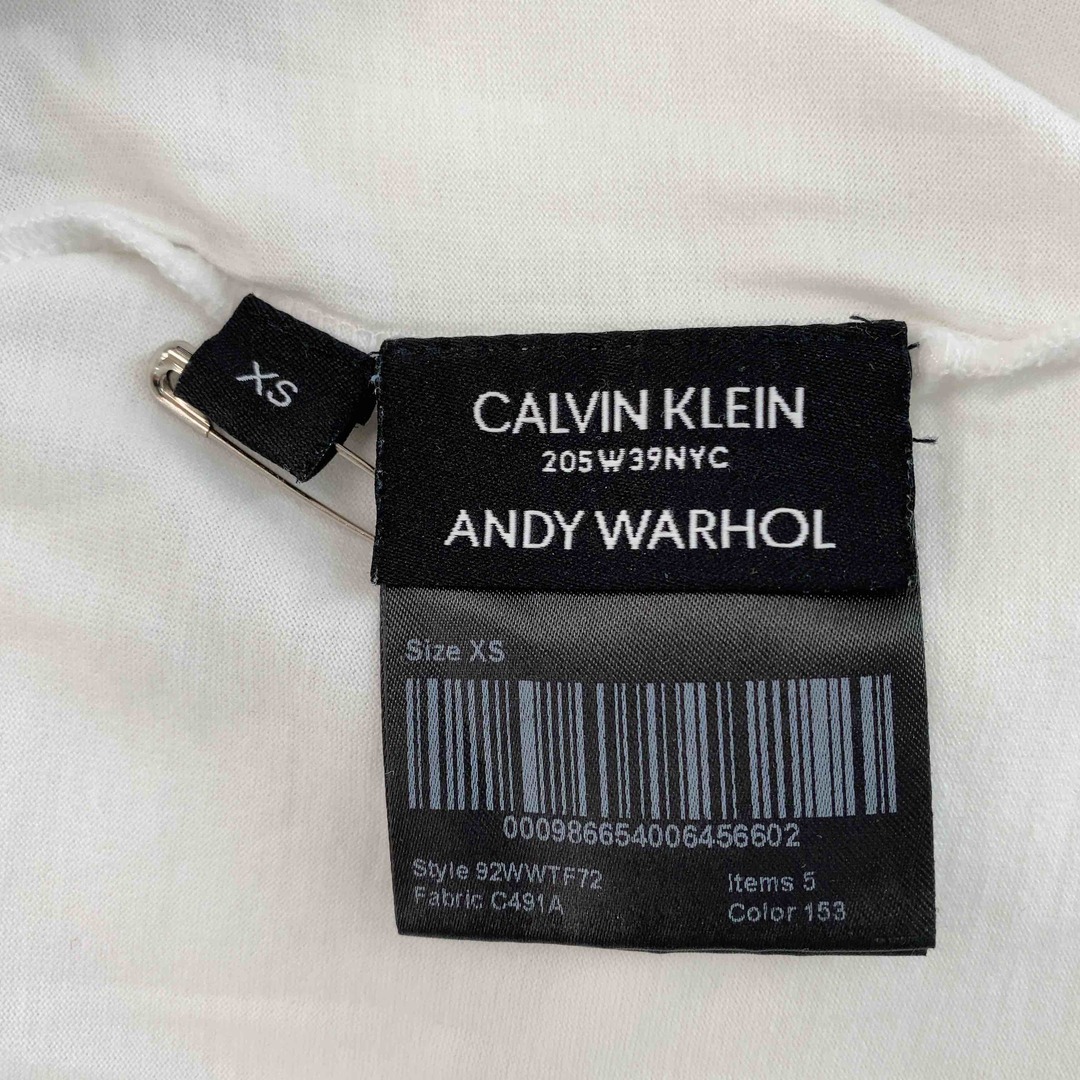 Calvin Klein(カルバンクライン)のCalvin Klein カルバンクライン メンズ Tシャツ半袖 プリント オフ イタリア製 メンズのトップス(Tシャツ/カットソー(半袖/袖なし))の商品写真