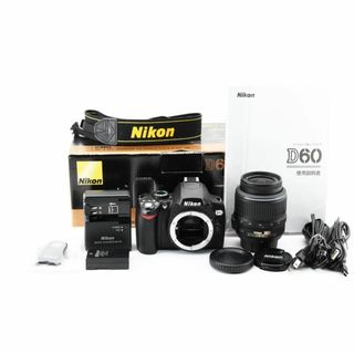 【箱付き】 Nikon ニコン D60 レンズキット デジタル一眼カメラ