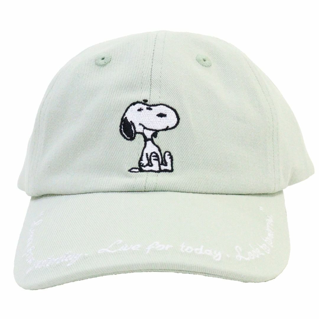 SNOOPY(スヌーピー)のSNOOPY スヌーピー キャップ まったり キッズ レディース★ミント【新品】 キッズ/ベビー/マタニティのこども用ファッション小物(帽子)の商品写真