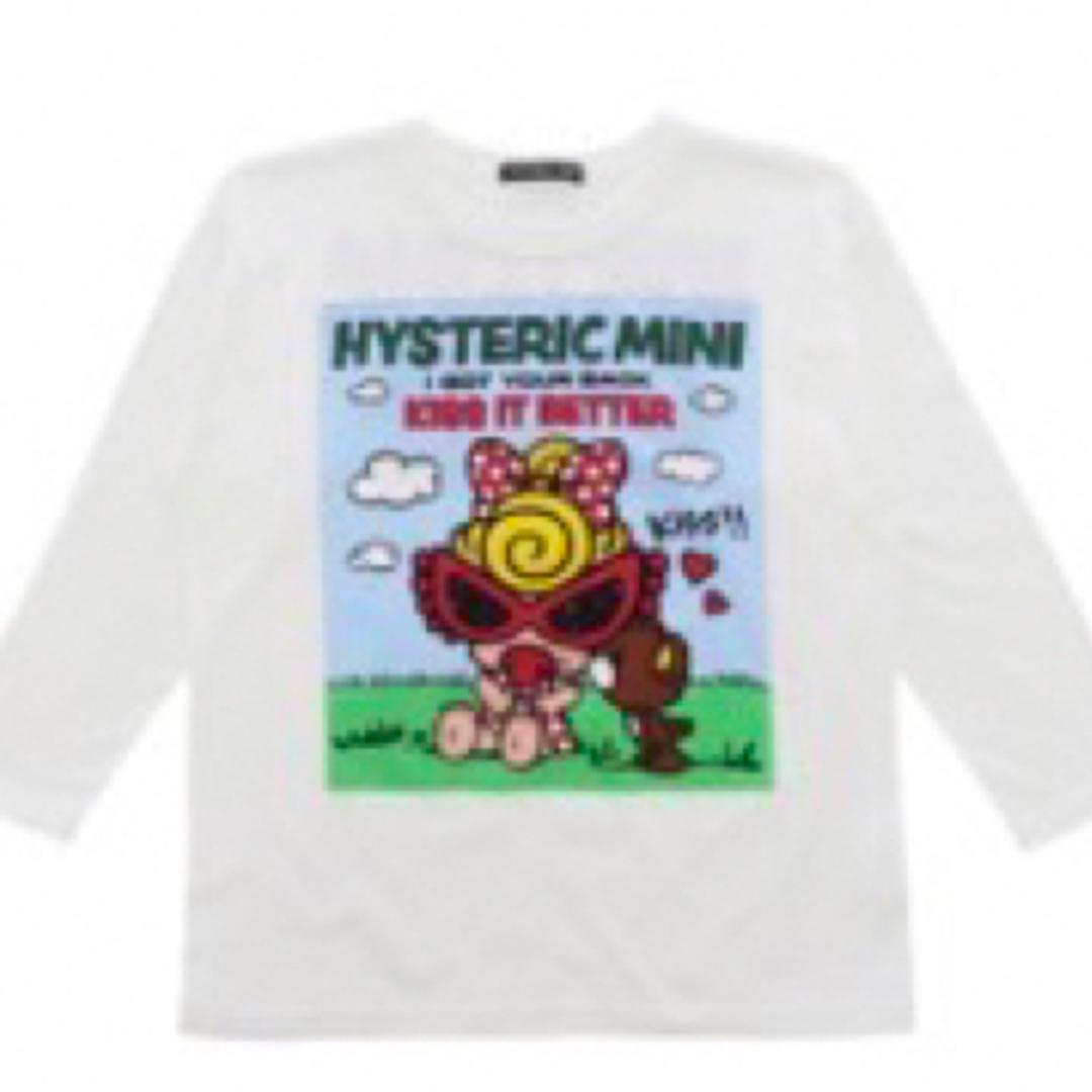 HYSTERIC MINI(ヒステリックミニ)の長袖　110cm キッズ/ベビー/マタニティのキッズ服女の子用(90cm~)(Tシャツ/カットソー)の商品写真