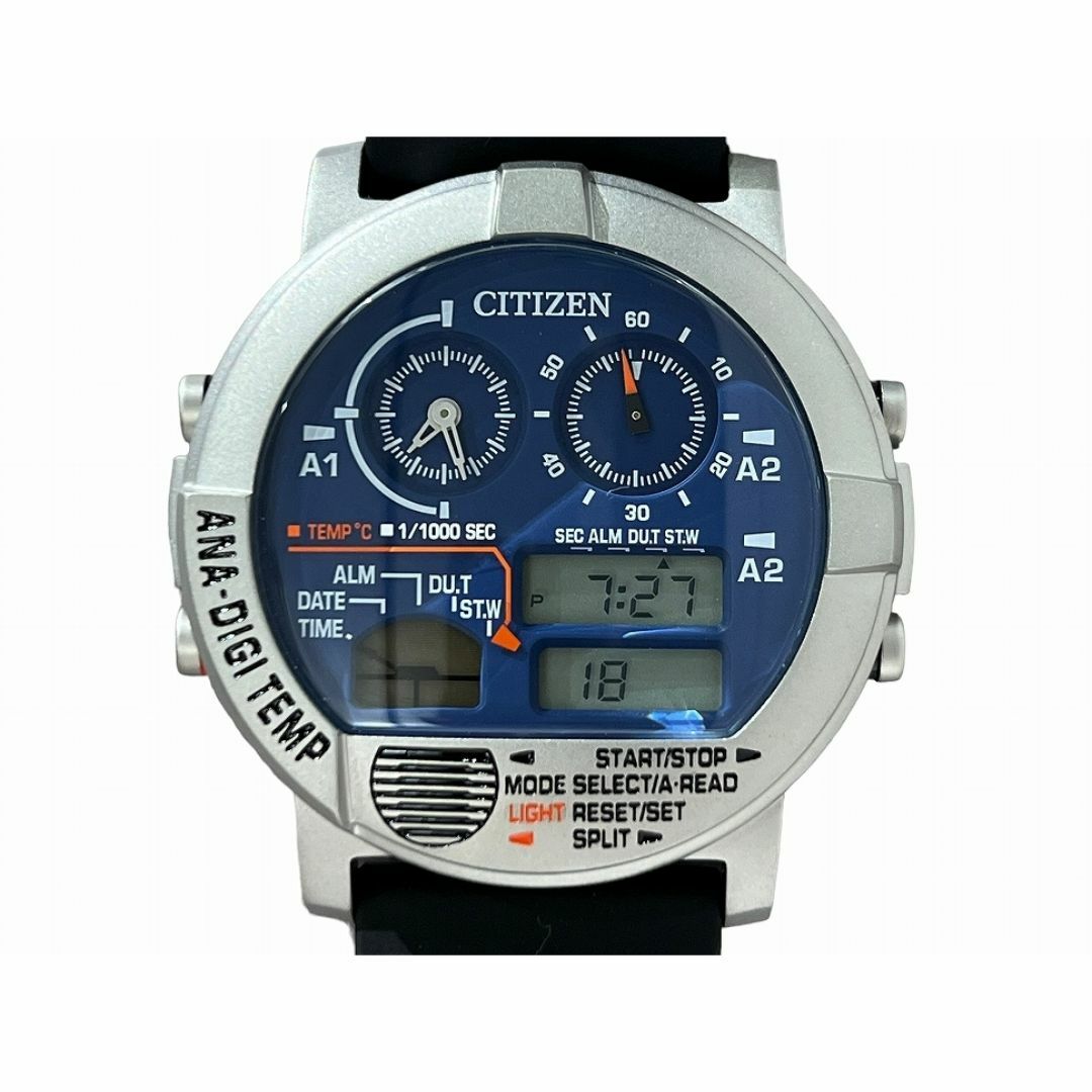 CITIZEN(シチズン)の新品 シチズン 流通 限定 JG0070-20L アナデジ テンプ 腕時計 ② メンズの時計(腕時計(デジタル))の商品写真