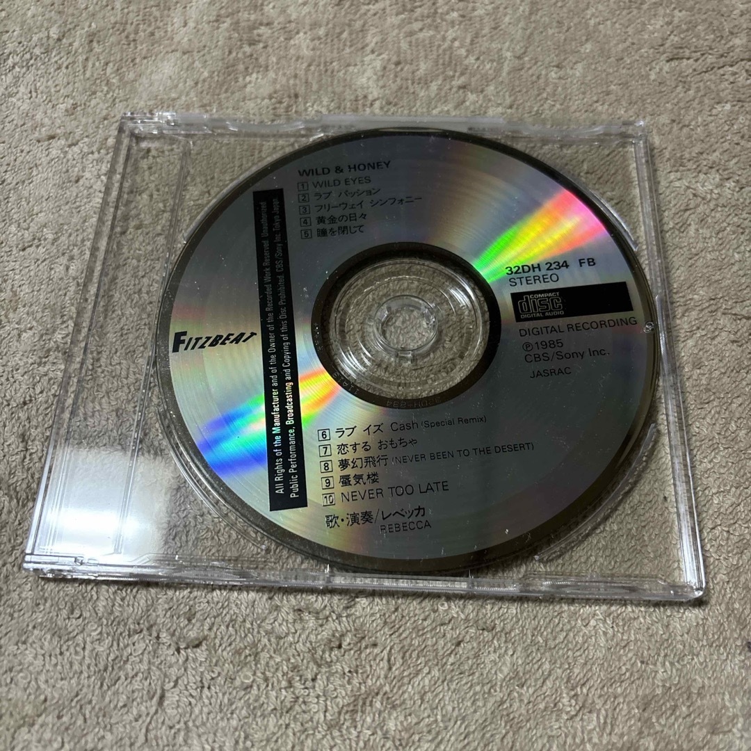 REBECCA CD2枚 エンタメ/ホビーのCD(ポップス/ロック(邦楽))の商品写真