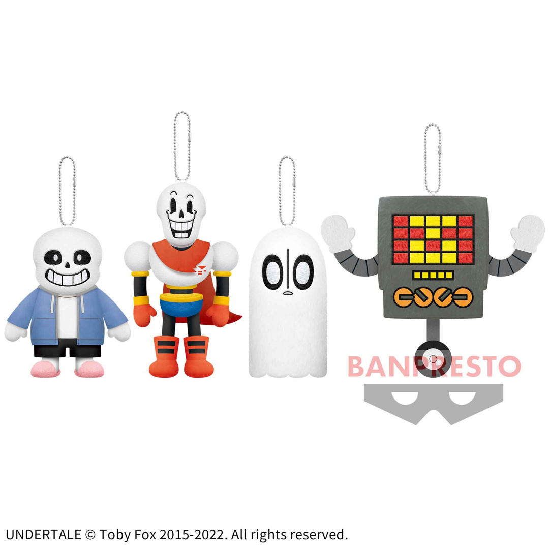 新品 UNDERTALE カバンに付けられるでっかいぬいぐるみ パピルス エンタメ/ホビーのおもちゃ/ぬいぐるみ(ぬいぐるみ)の商品写真