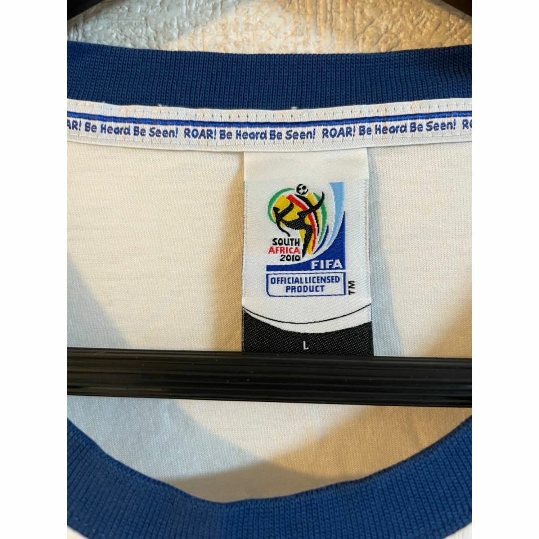 FIFA WORLD CUP2010　半袖　Tシャツ　サッカー　W杯 スポーツ/アウトドアのサッカー/フットサル(記念品/関連グッズ)の商品写真