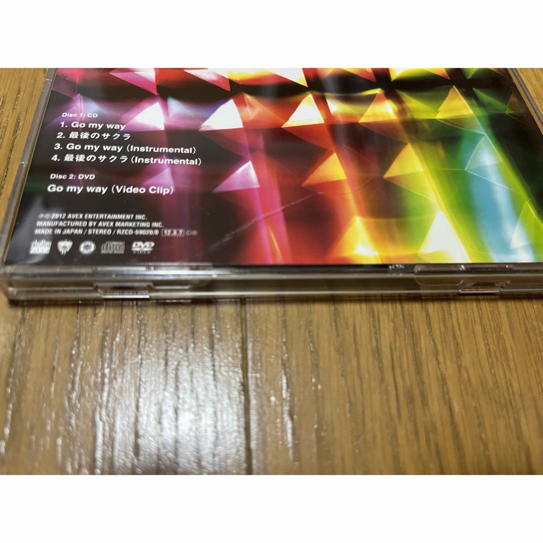 三代目 J Soul Brothers(サンダイメジェイソウルブラザーズ)の三代目JSB　Go my way　CD+DVD エンタメ/ホビーのCD(ポップス/ロック(邦楽))の商品写真