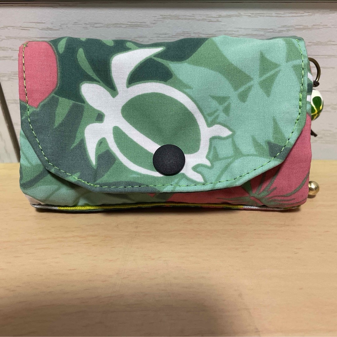 ハワイアン　コインスルー財布 ハンドメイドのファッション小物(財布)の商品写真