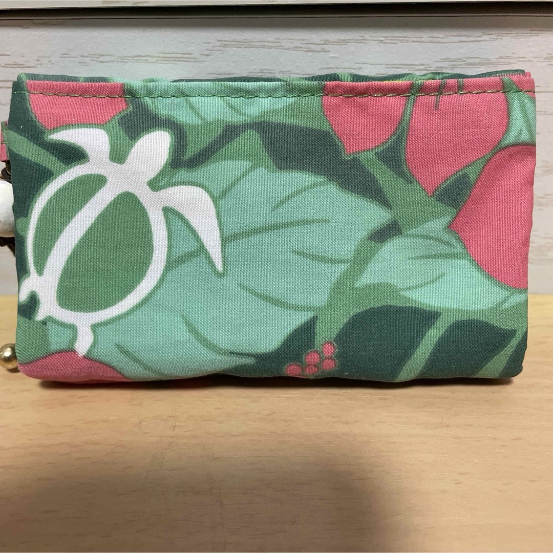 ハワイアン　コインスルー財布 ハンドメイドのファッション小物(財布)の商品写真