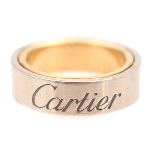 カルティエ(Cartier)のCARTIER カルティエ LOVE シークレット ラブリング リング・指輪 B4065047   Au750 K18 WG ホワイトゴールド PG ピンクゴールド   47【本物保証】(リング(指輪))