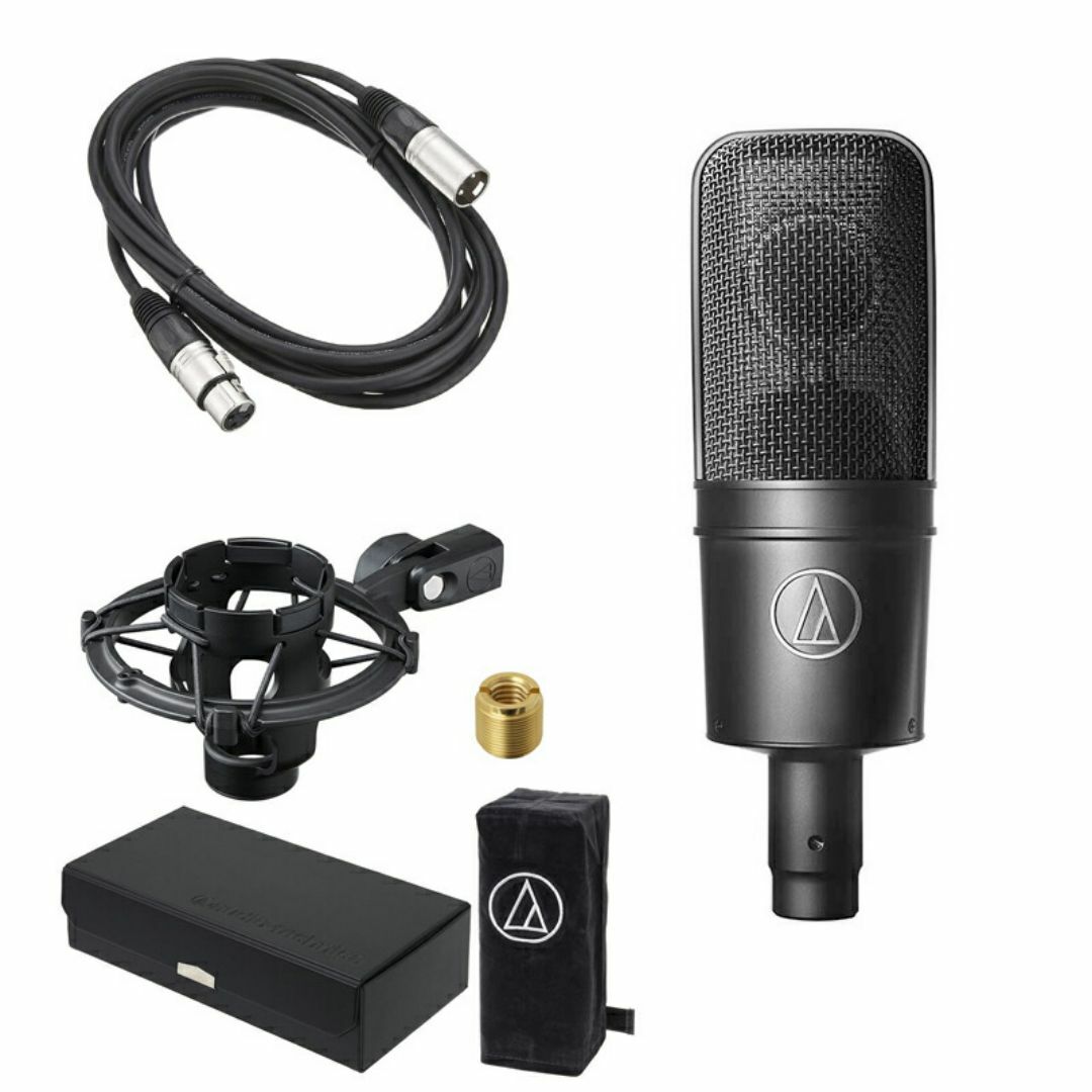 audio-technica(オーディオテクニカ)の美品 オーディオテクニカ AT4040 コンデンサーマイク スマホ/家電/カメラのオーディオ機器(その他)の商品写真