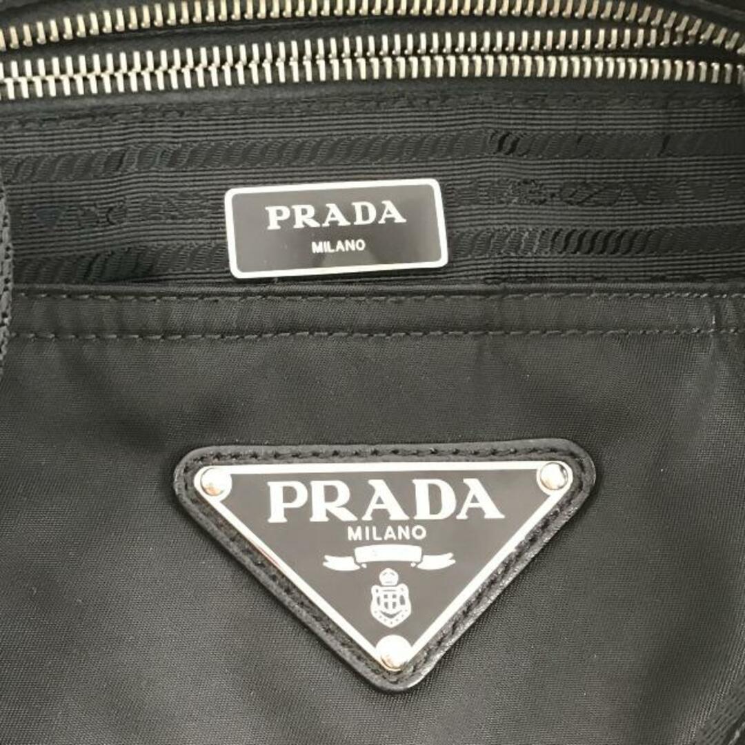 PRADA(プラダ)の良品 PRADA プラダ 三角ロゴ 2WAY テスート ナイロン トート ショルダー バッグ ブラック k1652 エ927 レディースのバッグ(リュック/バックパック)の商品写真