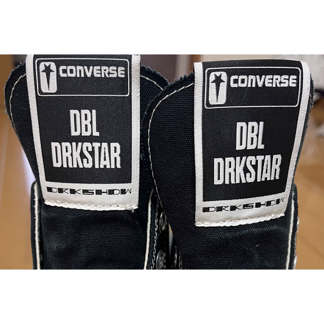 DRKSHDW(ダークシャドウ)のRick Owens drkshdw Converse DARKSTAR Hi メンズの靴/シューズ(スニーカー)の商品写真