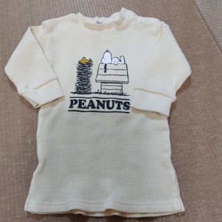 ピーナッツ(PEANUTS)のスヌーピー　ワッフル　ワンピース(ワンピース)