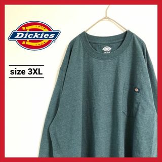 90s 古着 ディッキーズ ロンT オーバーサイズ ゆるダボ 3XL 