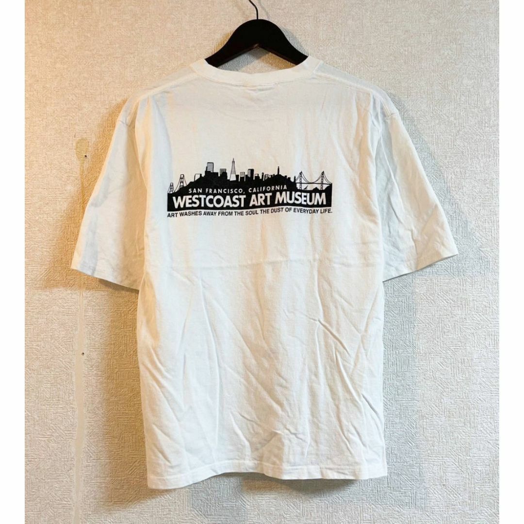 coen(コーエン)のコーエン/coen/West Coast Art Museum　半袖　Tシャツ メンズのトップス(Tシャツ/カットソー(半袖/袖なし))の商品写真