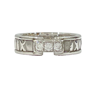ティファニー(Tiffany & Co.)のTIFFANY&Co. リング・指輪 12.5号 アトラス ニューメリック 3Pダイヤ K18WG ダイヤモンド(リング(指輪))