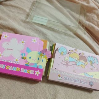 キキララ&ウサハナのミニレターセット