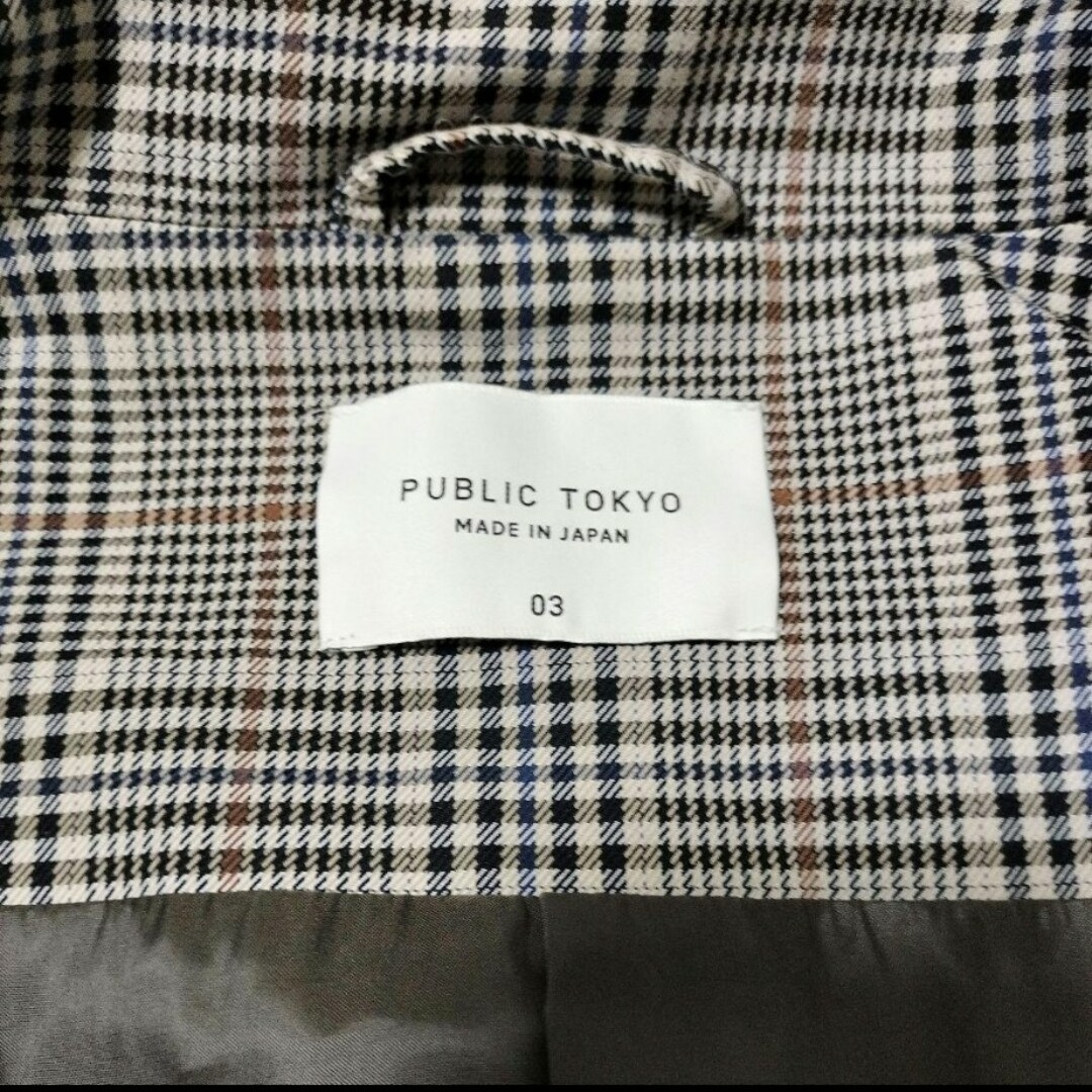 PUBLIC TOKYO(パブリックトウキョウ)のPUBLIC TOKYO ショートブルゾン Lサイズ メンズのジャケット/アウター(ブルゾン)の商品写真