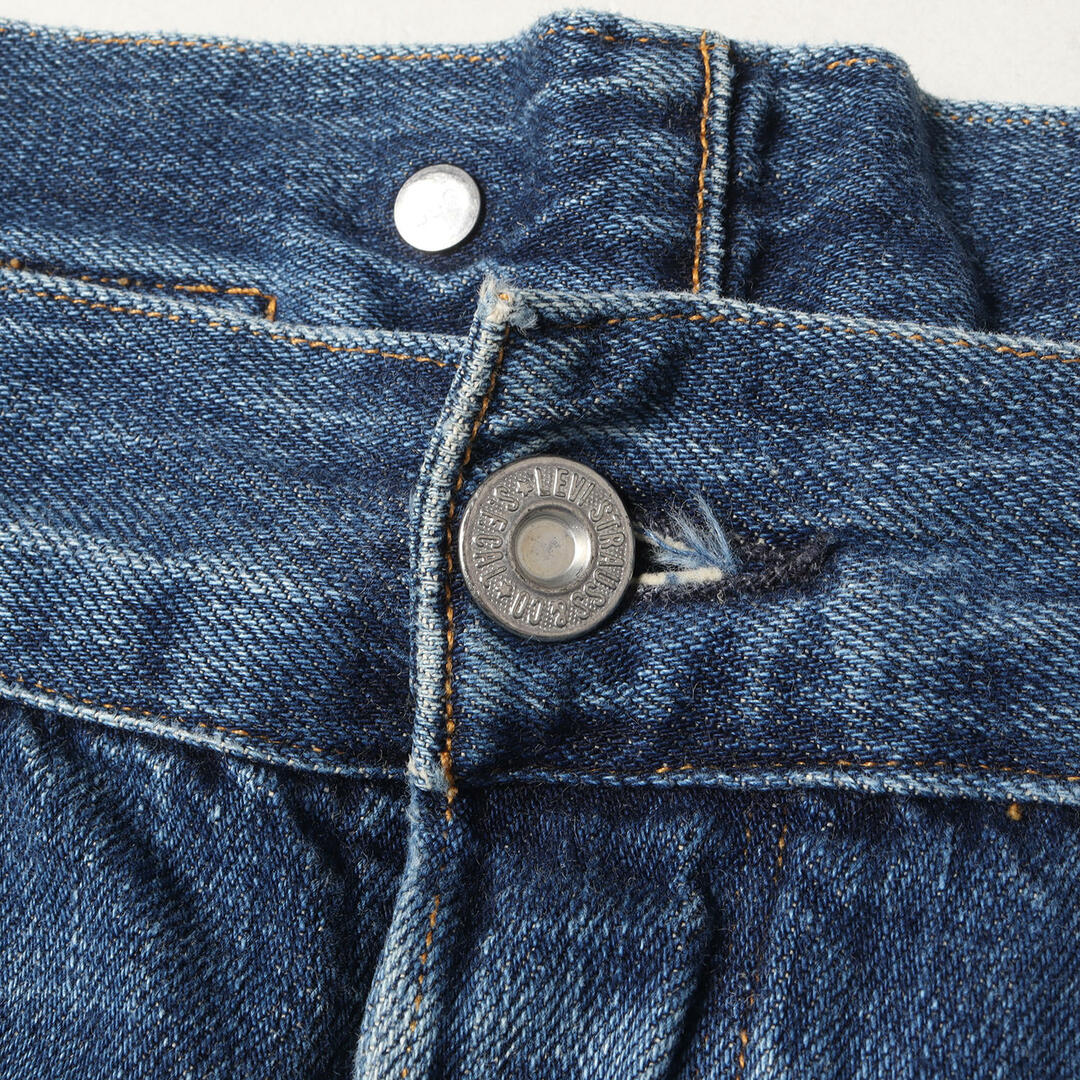 Levi's(リーバイス)のLevis リーバイス デニムパンツ サイズ:36 90s 1873年復刻 501 リペア加工 デニム パンツ 125-0025 バレンシア工場製 米国製 インディゴ 90年代 ボトムス ジーンズ【メンズ】【中古】 メンズのパンツ(デニム/ジーンズ)の商品写真