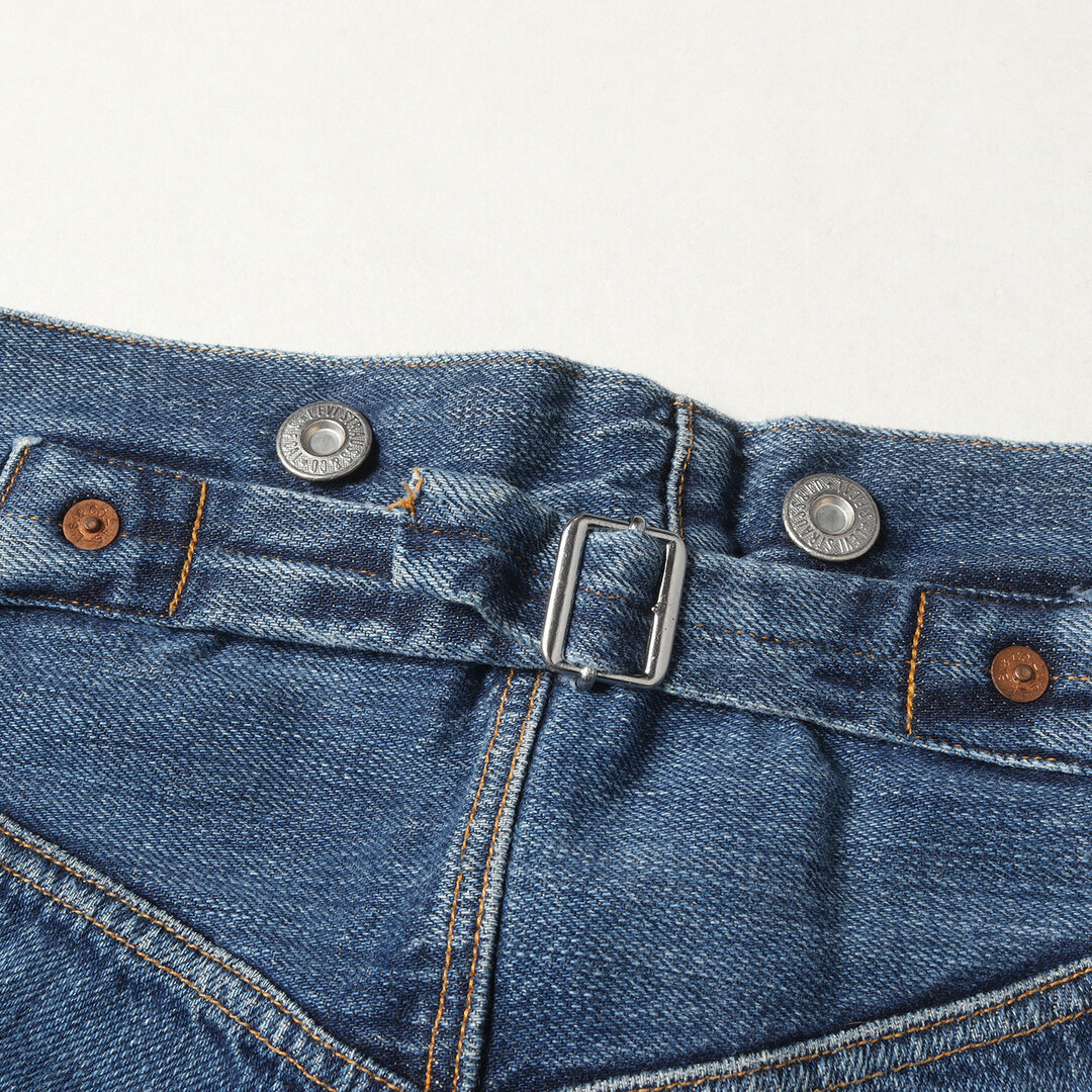 Levi's(リーバイス)のLevis リーバイス デニムパンツ サイズ:36 90s 1873年復刻 501 リペア加工 デニム パンツ 125-0025 バレンシア工場製 米国製 インディゴ 90年代 ボトムス ジーンズ【メンズ】【中古】 メンズのパンツ(デニム/ジーンズ)の商品写真