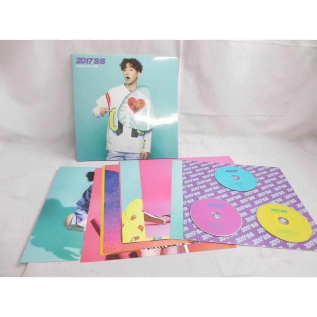 中古品 韓流 2PM JUNHO ジュノ S/S 2017 完全生産限定盤 LPサイズ盤 CD DVD リパッケージ盤