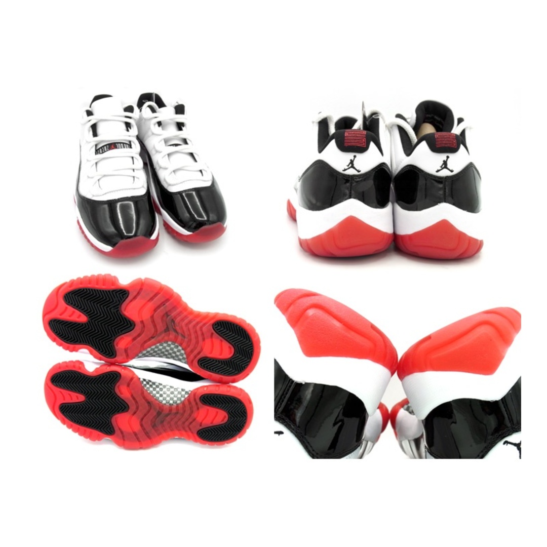 NIKE(ナイキ)のナイキ NIKE ■ 【 AIR JORDAN 11 LOW Bred AV2187 160 】 エア ジョーダン 11 ロー ブレッド スニーカー f21371 メンズの靴/シューズ(スニーカー)の商品写真