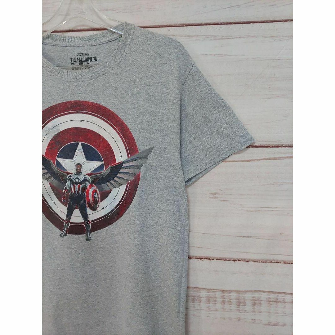 MARVEL(マーベル)のMARVEL　ファルコン&ウィンターソルジャー　Tシャツ　半袖　マーベル　古着 メンズのトップス(Tシャツ/カットソー(半袖/袖なし))の商品写真