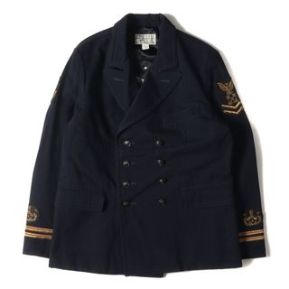 ダブルアールエル(RRL)の美品 RRL ダブルアールエル ジャケット サイズ:L LIMITED EDITION U.S.NAVY アドミラルジャケット / Pコート Admiral Jacket ネイビー 紺 ラルフローレン アウター ブルゾン 上着【メンズ】【中古】(ピーコート)