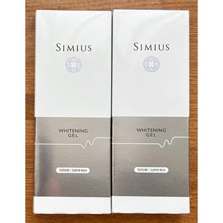 シミウス(SIMIUS)のシミウス   ホワイトニングジェルテクスチャースーパーリッチ　60g 2個　薬用(保湿ジェル)