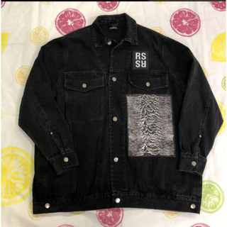 RAF SIMONS ラフシモンズ Oversized denim jacket(モッズコート)