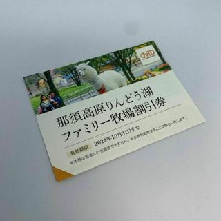 送料無料 最新 日本駐車場開発 株主優待 那須高原りんどう湖 割引券(その他)