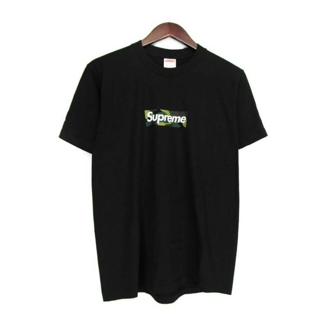 Supreme(シュプリーム)のシュプリーム Supreme ■ 23AW 【 Box Logo Tee 】 カモフラ ボックス ロゴ プリント 半袖 Tシャツ f21278 メンズのトップス(Tシャツ/カットソー(半袖/袖なし))の商品写真