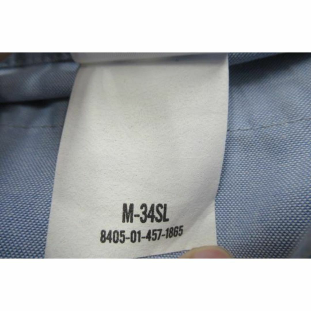 MILITARY(ミリタリー)のUS.NAVY　USN　長袖シャンブレーシャツ メンズのトップス(シャツ)の商品写真
