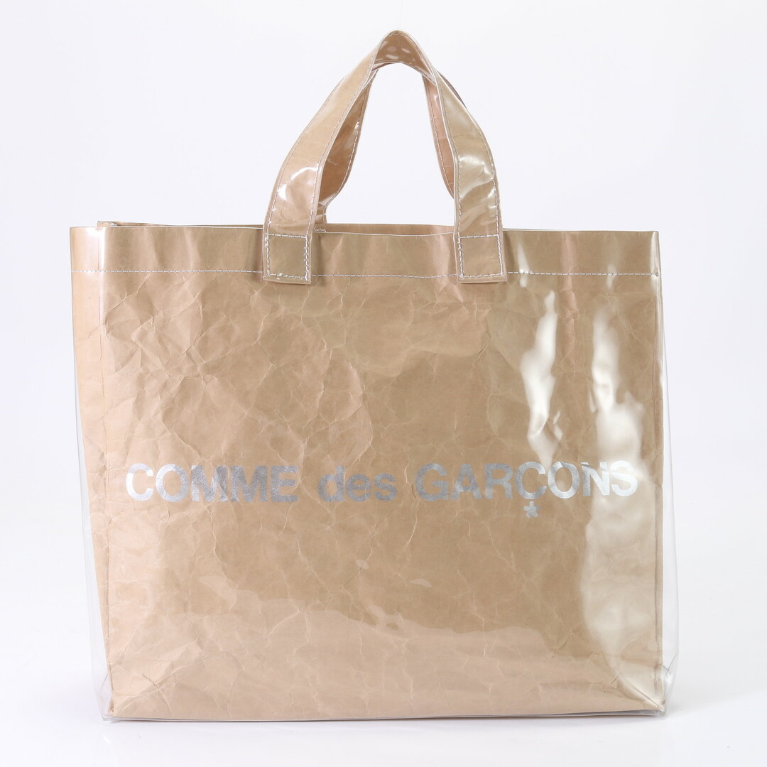 COMME des GARCONS(コムデギャルソン)の美品 COMME des GARCONS コムデギャルソン PVC トート バッグ ショルダー ビジネス 通勤 書類鞄 A4 メンズ YYM U12-5 メンズのバッグ(トートバッグ)の商品写真