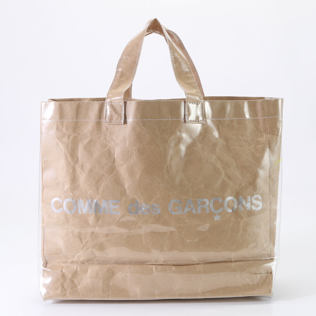 COMME des GARCONS(コムデギャルソン)の美品 COMME des GARCONS コムデギャルソン PVC トート バッグ ショルダー ビジネス 通勤 書類鞄 A4 メンズ YYM U12-5 メンズのバッグ(トートバッグ)の商品写真