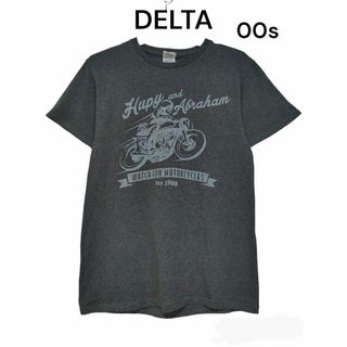 デルタ(DELTA)のDELTA　デルタ　00s　古着　Tシャツ　半袖　MOTORCYCLES バイク(Tシャツ/カットソー(半袖/袖なし))