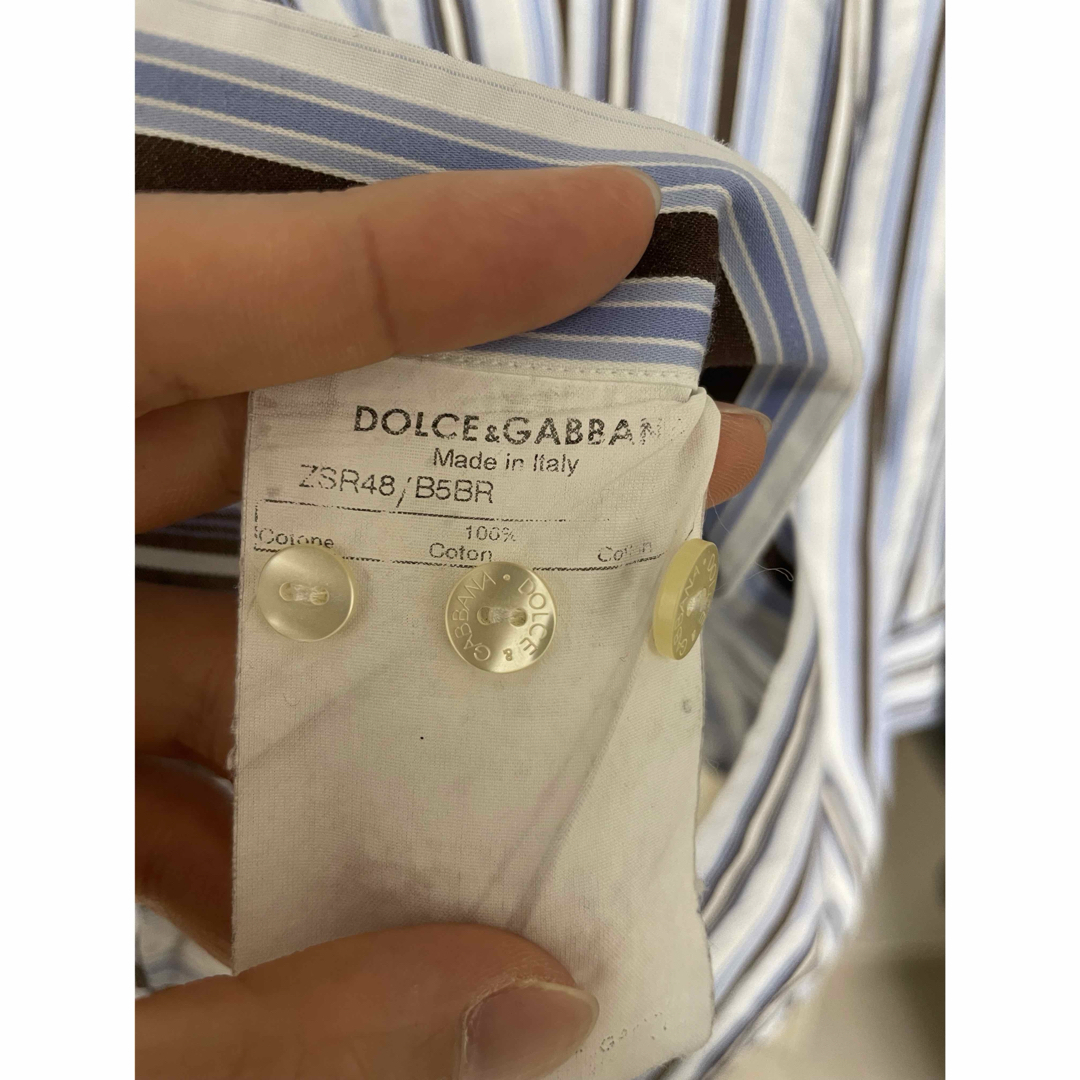 DOLCE&GABBANA(ドルチェアンドガッバーナ)のDOLCE&GABBANA ストライプシャツ メンズのトップス(シャツ)の商品写真