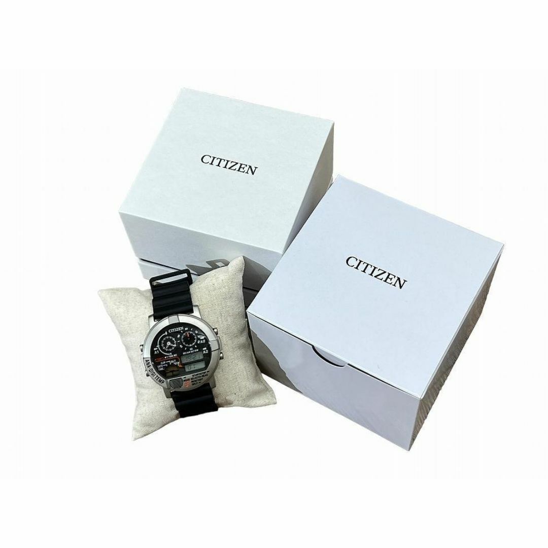 CITIZEN(シチズン)の新品 シチズン 限定モデル JG0070-11E アナデジ テンプ 腕時計 ② メンズの時計(腕時計(デジタル))の商品写真