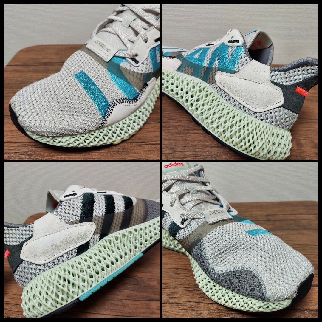 adidas(アディダス)のadidas ZX 4000 4D"I WANT I CAN"　メンズ 27.5 メンズの靴/シューズ(スニーカー)の商品写真