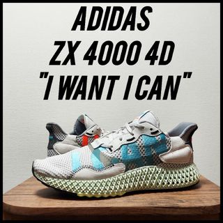 アディダス(adidas)のadidas ZX 4000 4D"I WANT I CAN"　メンズ 27.5(スニーカー)