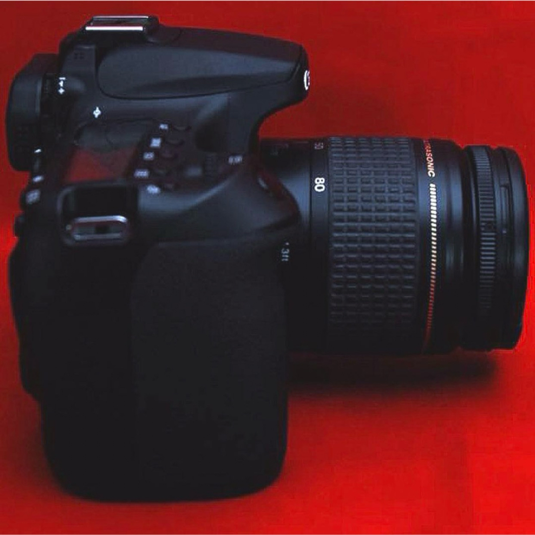Canon(キヤノン)の⭐️買って損なし❗️⭐️Canon  EOS 70D ダブルレンズ　スマホ転送可 スマホ/家電/カメラのカメラ(デジタル一眼)の商品写真