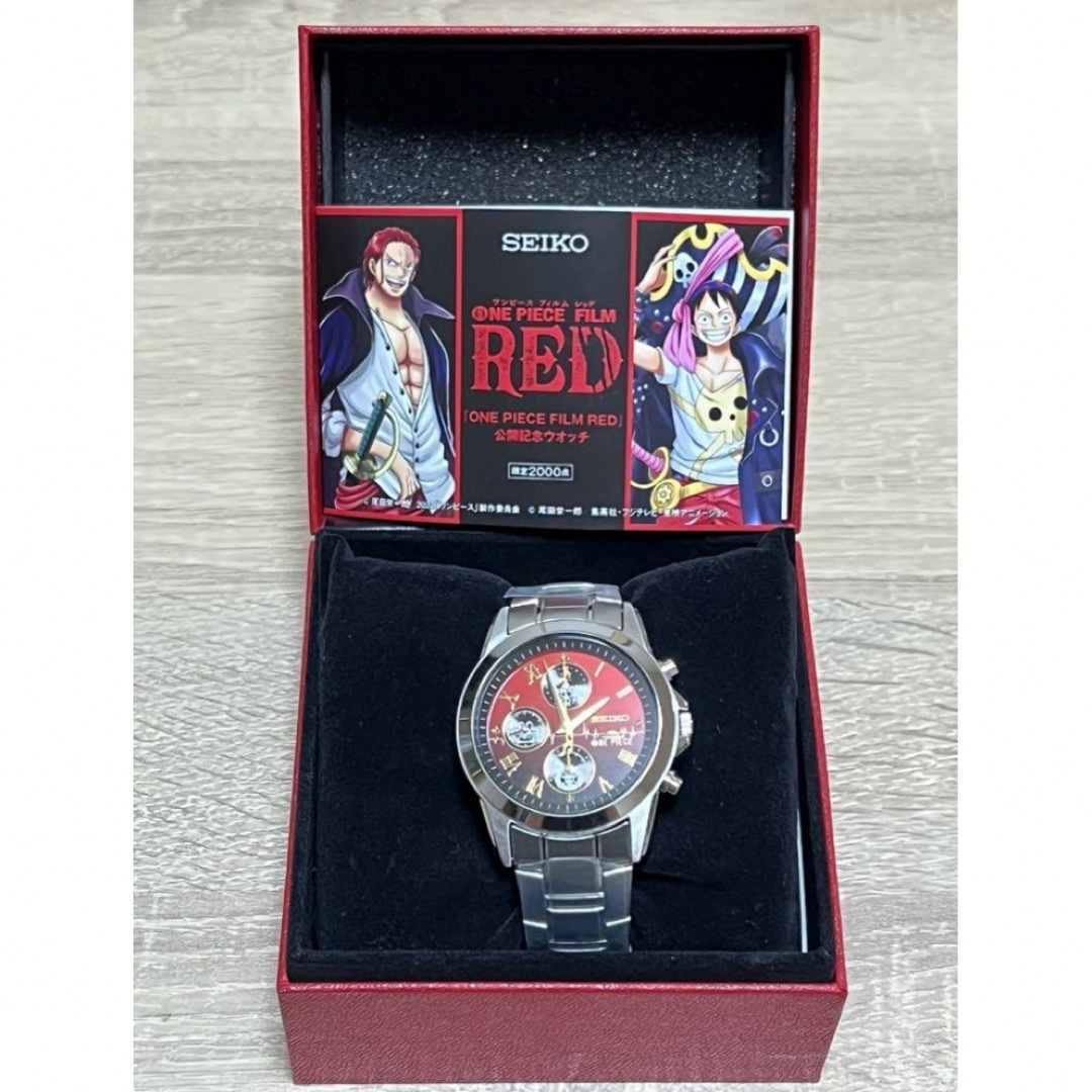 SEIKO(セイコー)のONE PIECE FILM RED 公開記念ウオッチ 限定2000点  腕時計 メンズの時計(腕時計(アナログ))の商品写真