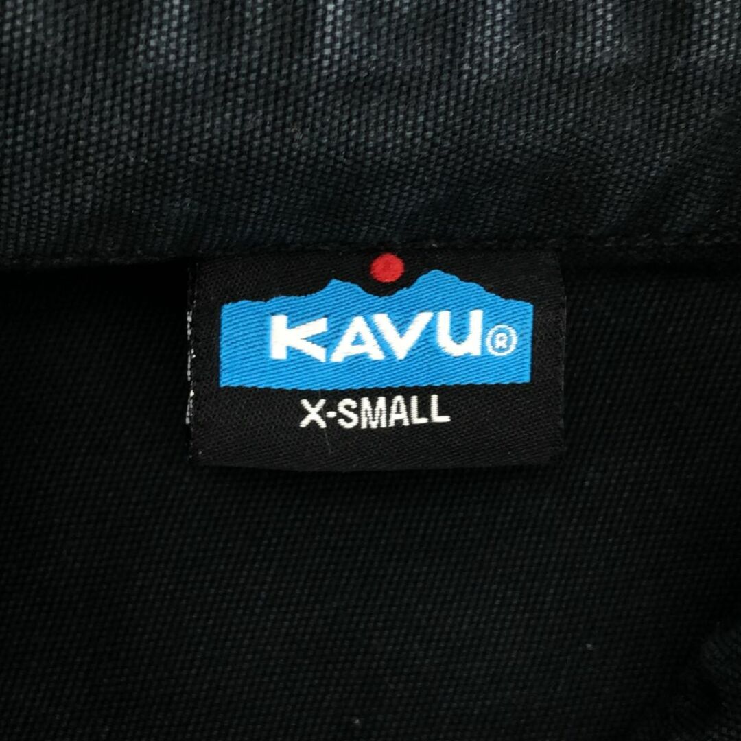 KAVU(カブー)のカブー 長袖 コットンシャツ XS ブラック KAVU アウトドア メンズ 古着 【240328】 メンズのトップス(シャツ)の商品写真